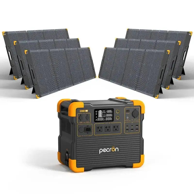 PECRON E2400LFP Portable Power Station 2400W 2048Wh - Lumora Solar