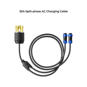 30A AC Charging Cable For Split-Phase Function for AC300/EP500P Bluetti