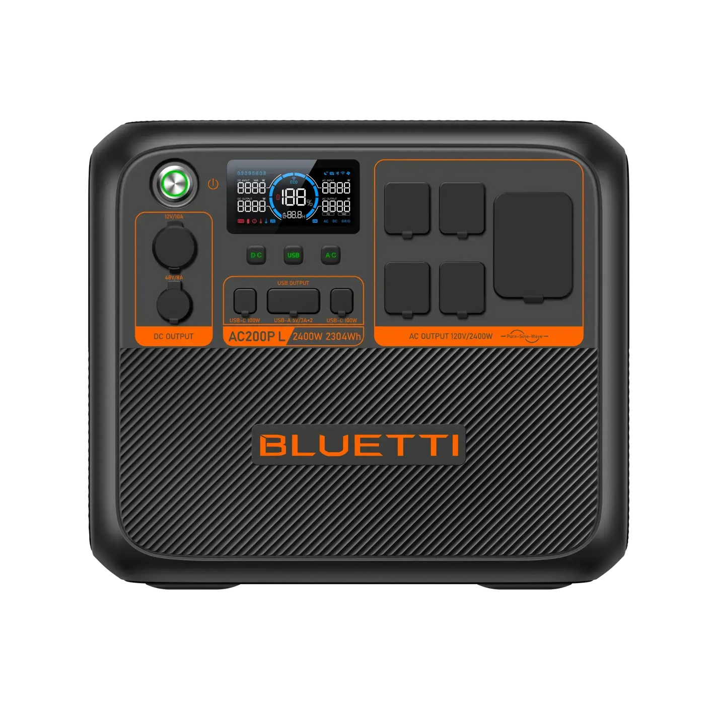 BLUETTI AC200P L Portable Power Station | 2,400W 2,304Wh Bluetti