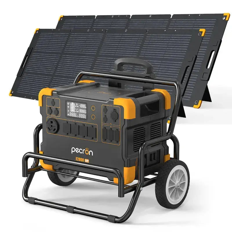 PECRON E2000LFP Expandable Portable Power Station 2000W 1920Wh - Lumora Solar