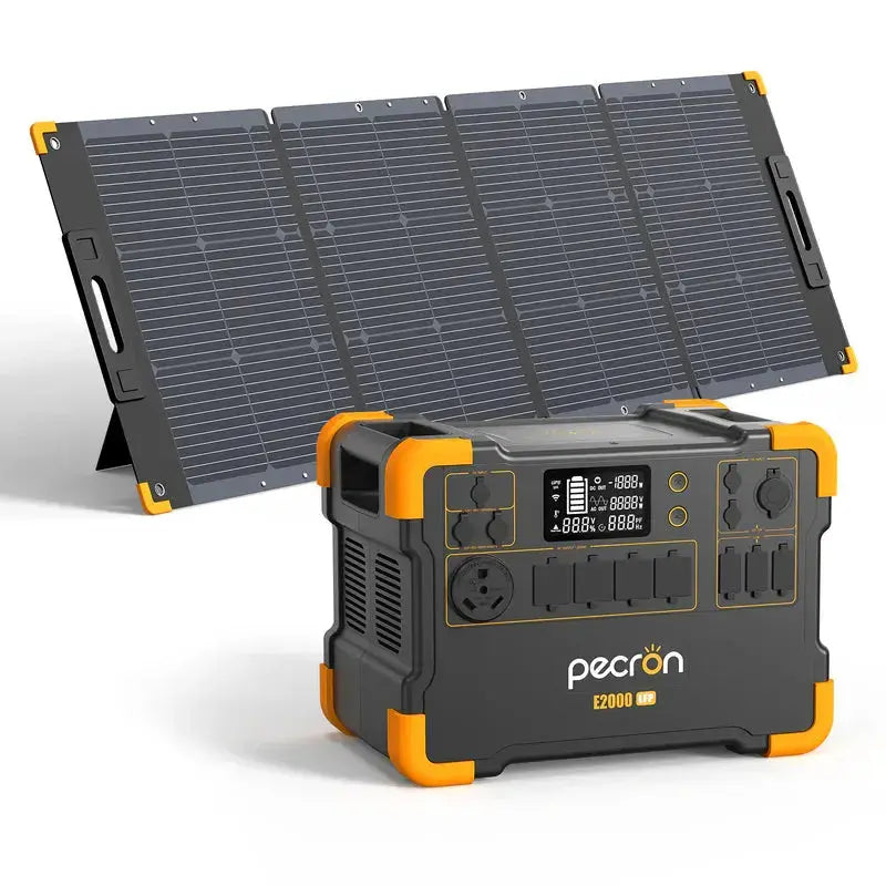 PECRON E2000LFP Expandable Portable Power Station 2000W 1920Wh - Lumora Solar
