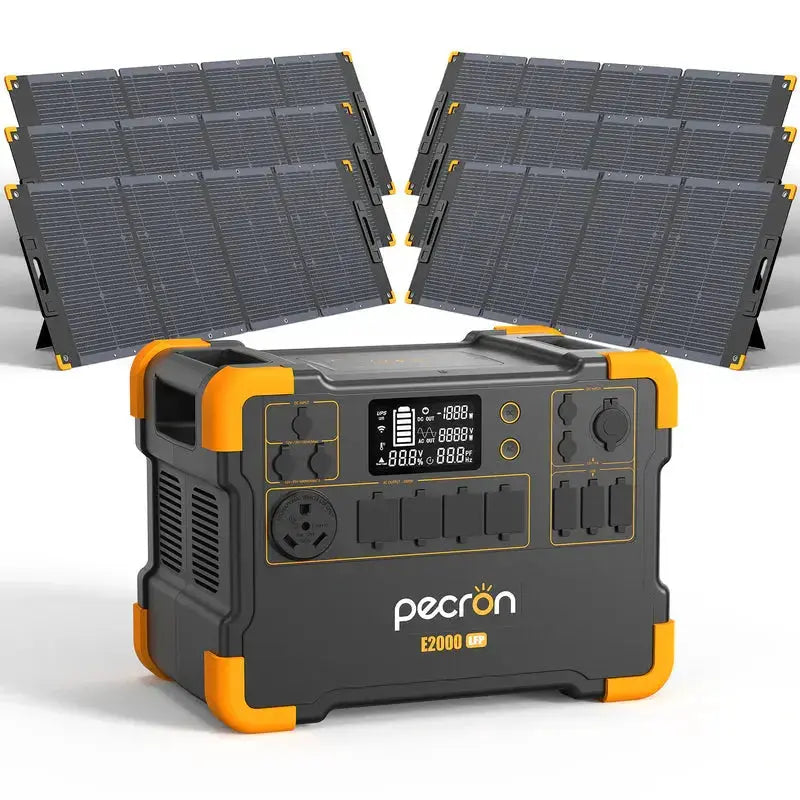 PECRON E2000LFP Expandable Portable Power Station 2000W 1920Wh - Lumora Solar