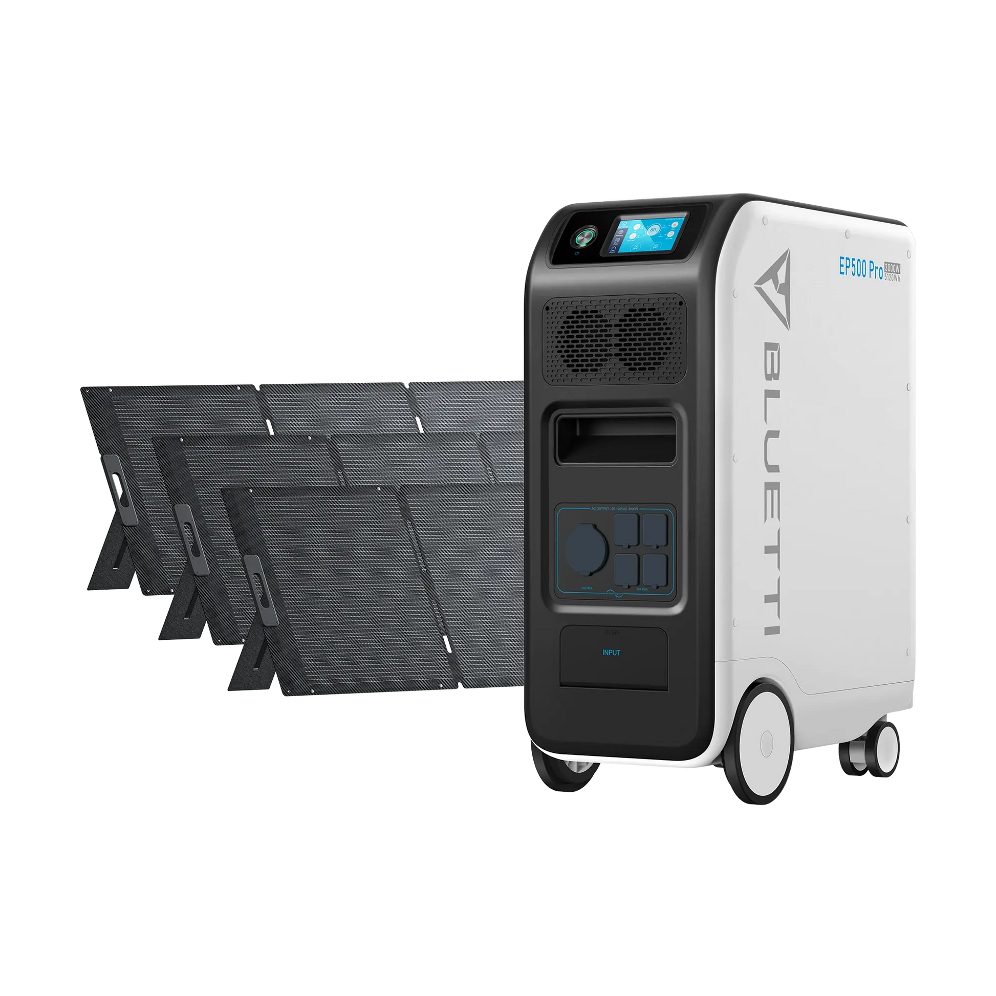 BLUETTI EP500Pro Solar Power Station | 3,000W 5,120Wh Bluetti
