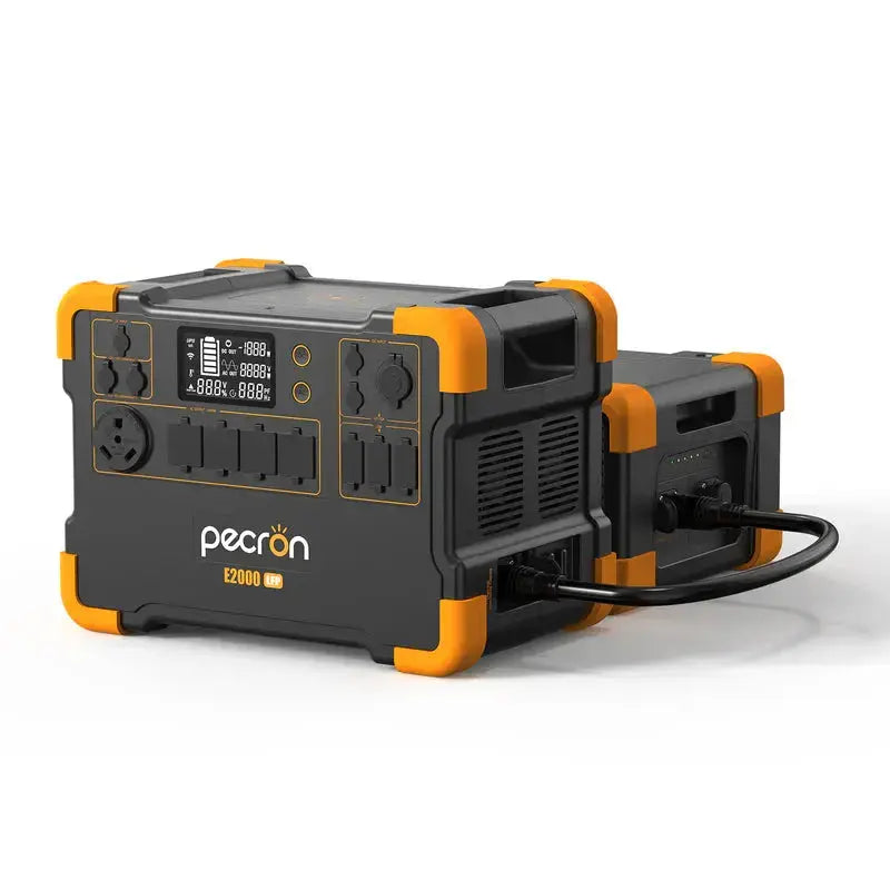 PECRON E2000LFP Expandable Portable Power Station 2000W 1920Wh - Lumora Solar